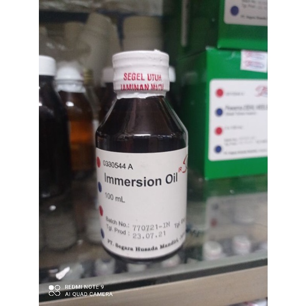 IMMERSION OIL 100ML INDO REAGEN