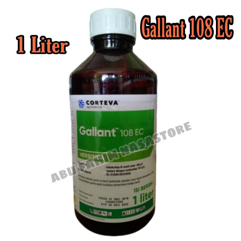 HERBISIDA GALLANT 108 EC 1 LITER / RACUN GALANT 108 EC / HERBISIDA GALAN 108 EC