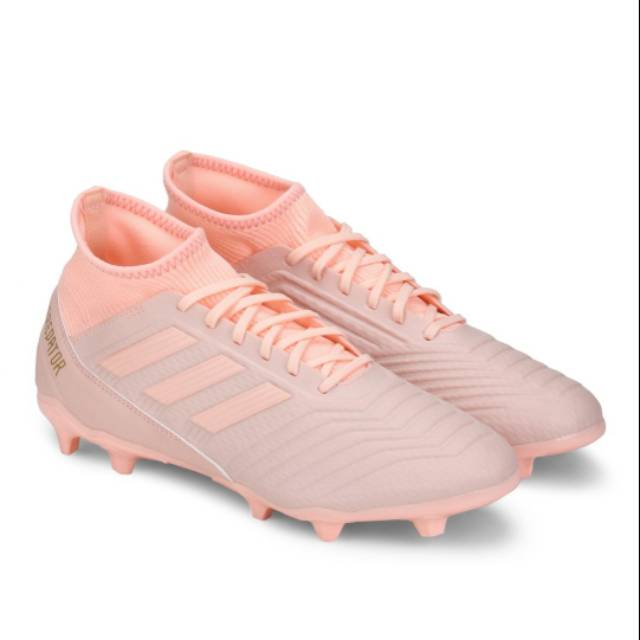 predator 18.3 firm ground boots pink