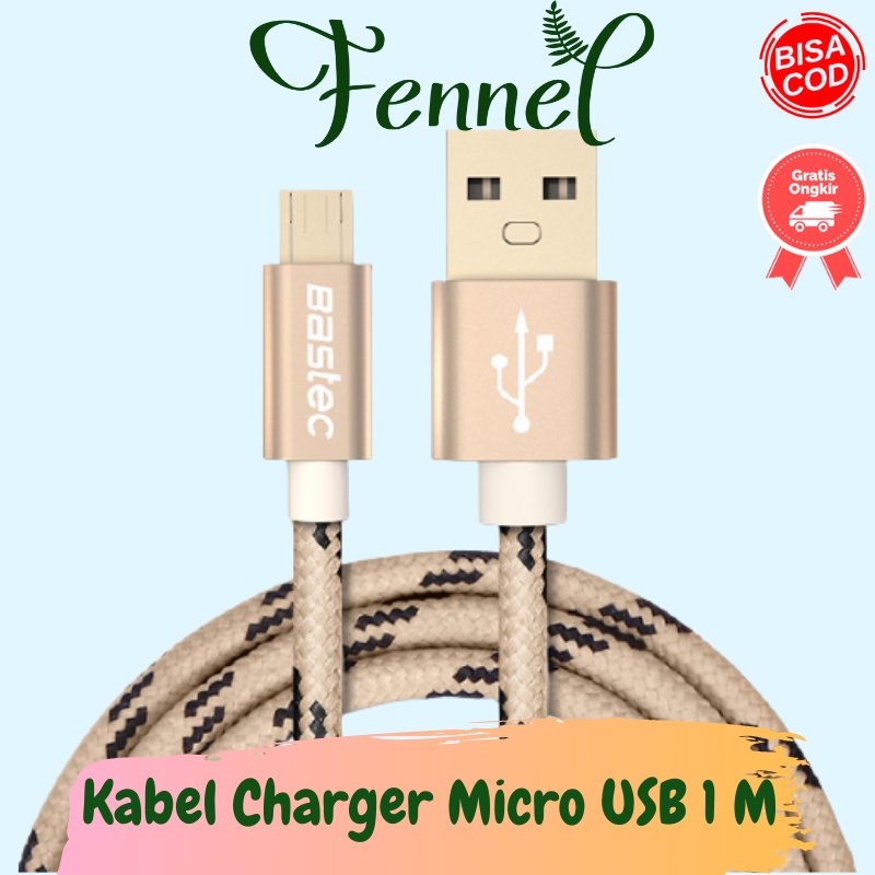 Kabel Charger Micro USB 1 Meter