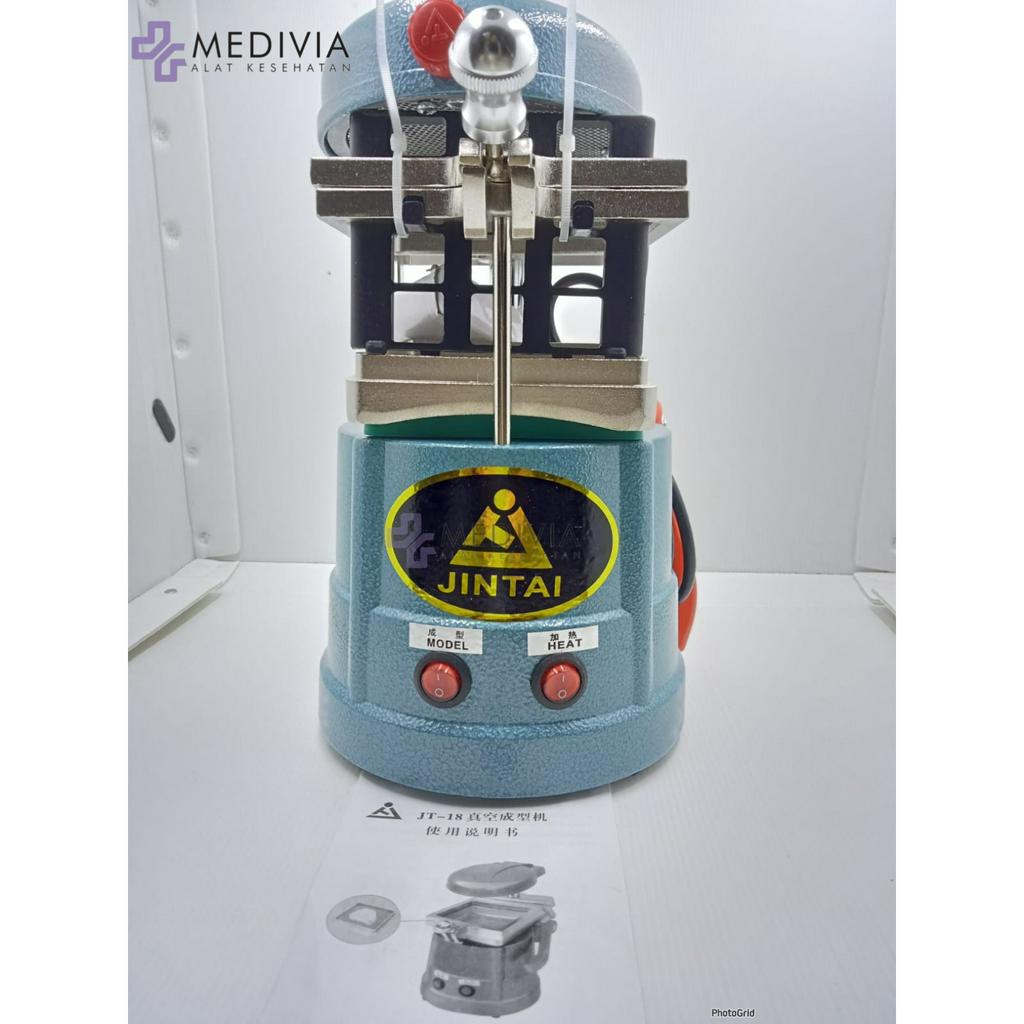 MESIN VACUUM RETAINER GIGI CLEAR BENING PLASTIK ORTHO ORTHODONTI ALIGNER VACUM