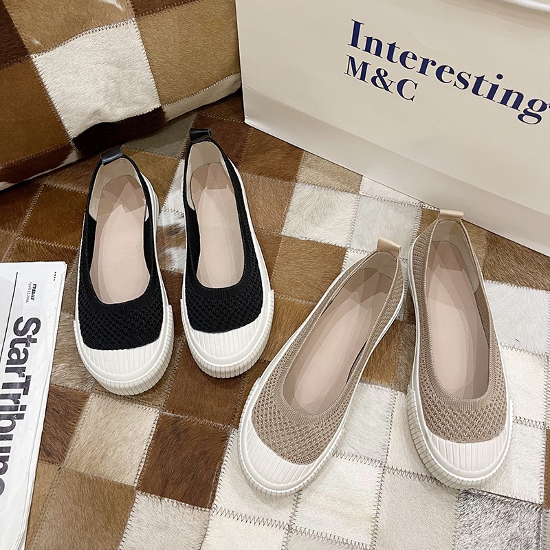 TBIG [COD] Sepatu Slip On LOVESOUL2 Import Shoes Wanita Sepatu Korea Style Sekolah Kuliah