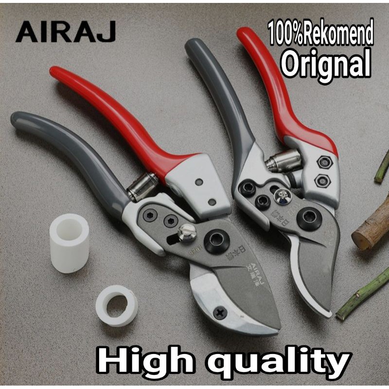 Airaj gunting tanaman hias+Gunting tanaman hias bunga bonsai 7inc-1260-silver