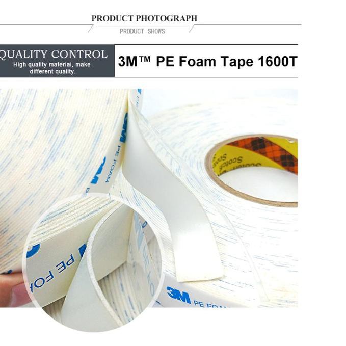 

Vf6Code Double Tape 3M Pe FOAM Selotip Busa Perekat Mobil Motor 2mmx4M 1600 T(populer)G5Y3