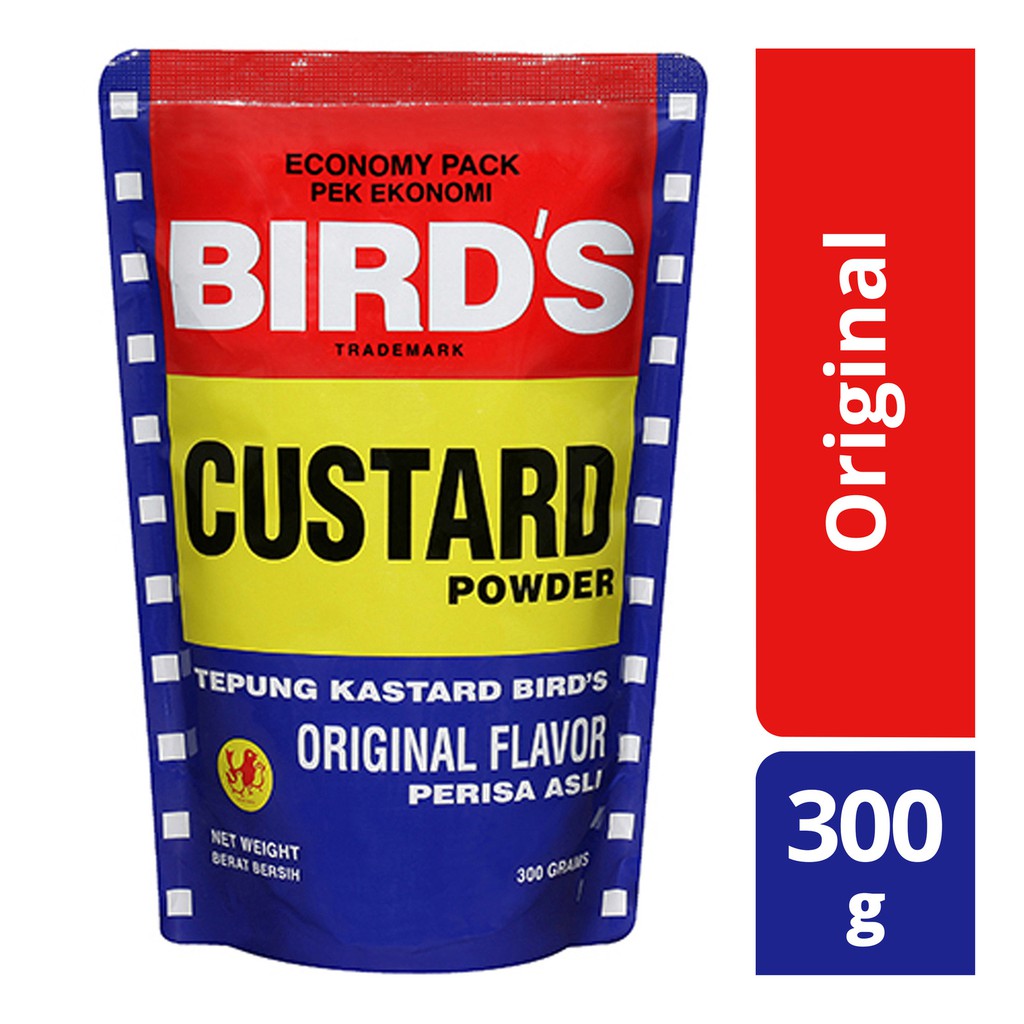 

Bird's Custard Powder Economy Pack Original Flavor - Tepung Kastar 300g