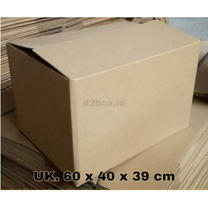 [MIN. ORDER 5PCS] Dus Besar 60x40x40 Single Wall / Dus Pindahan / Dus Packing
