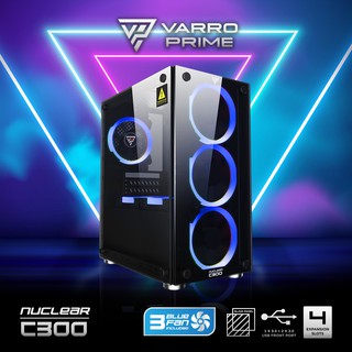 CASING PC GAMING VARRO PRIME NUCLEAR C300 INCLUDE FAN 3