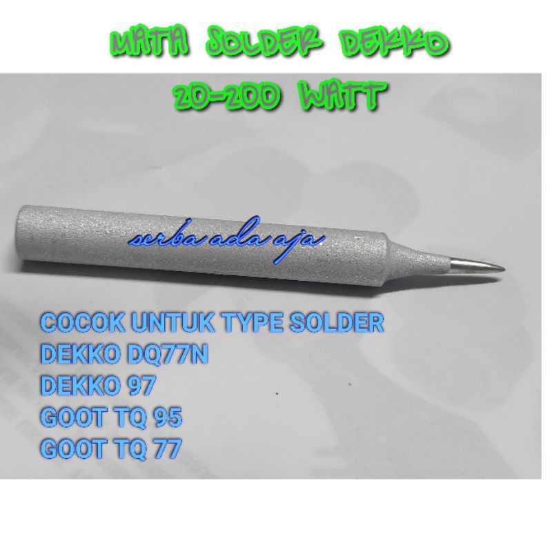 MATA SOLDER LANCIP 20-200W /MATA SOLDER DEKKO