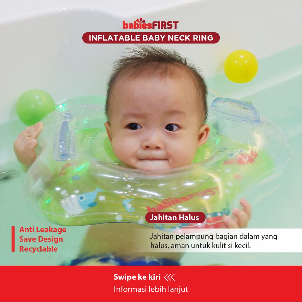 BABIES FIRST INFLATABLE BABY NECK RING / BF301