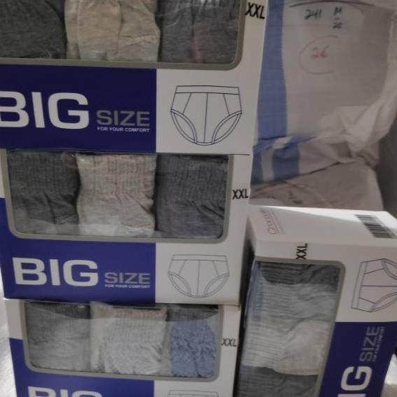 ❀ Cd Croile jumbo xxl dan xxxl / Celana dalam Crocodile 240 jumbo mysty katun original / cd pria ✲