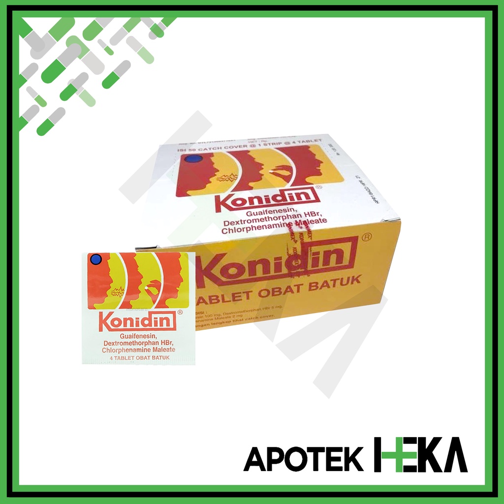 Konidin Tablet Obat Batuk Box isi 50x4 (SEMARANG)