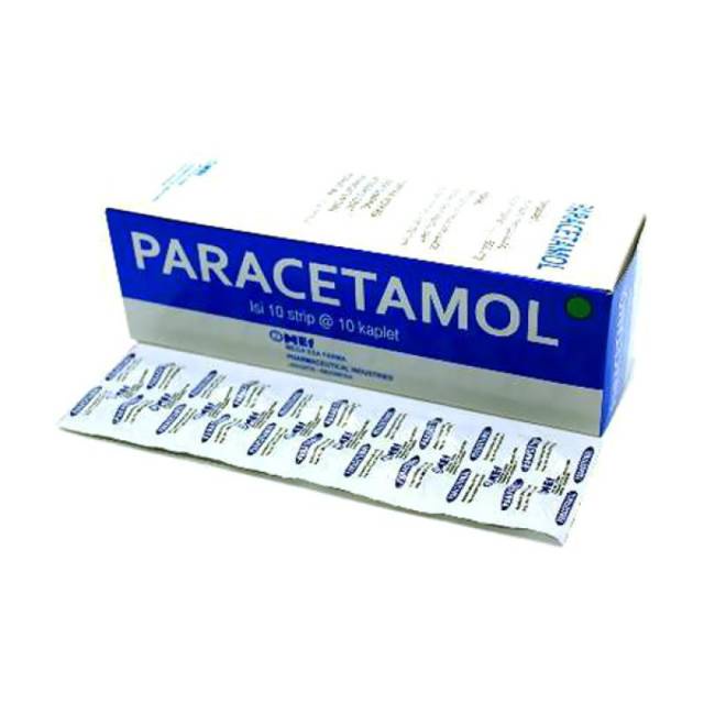 MEf Paracetamol Kaplet [500 mg/ 10 Strip/1 Box]