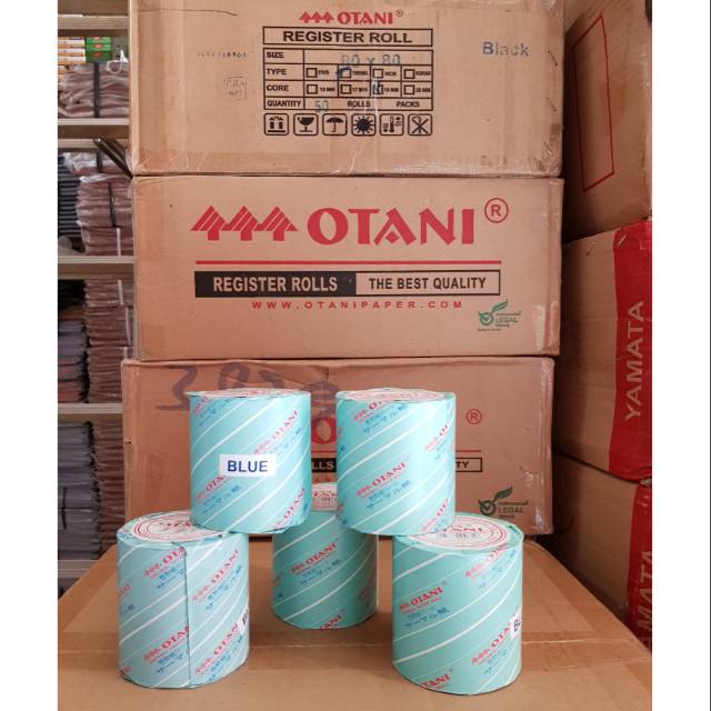 

Kertas struk thermal/ register roll 80x80 Otani/ Montana