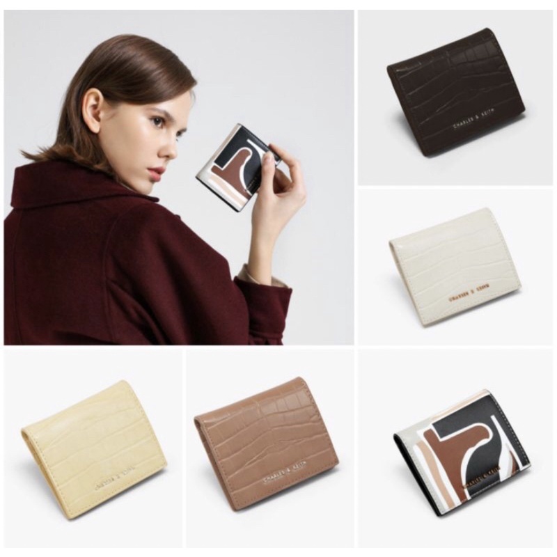 DOMPET MINI CHARLES & KEITH SMALL WALLET 100% AUTHENTIC CK6-10701003