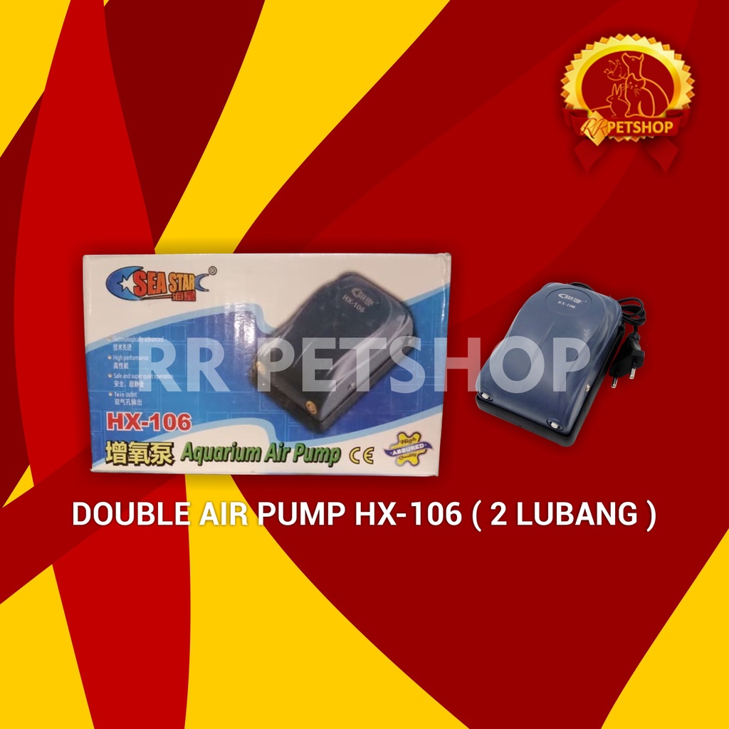 Pompa Udara / Air Pump / Aerator Sea Star HX-208