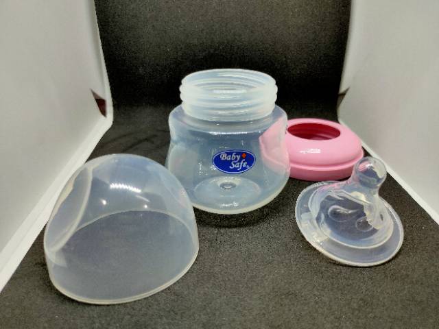 Baby safe wn01 150ml wn02 250ml wide neck feeding Bottle botol susu wide neck Baby Safe WN001 WN002 Baby Safe Wide Neck Bottle WN001 WN002