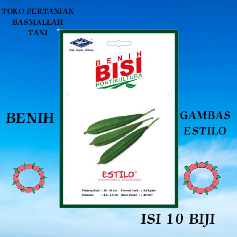 BENIH BISI GAMBAS ESTILO ISI 10 BIJI