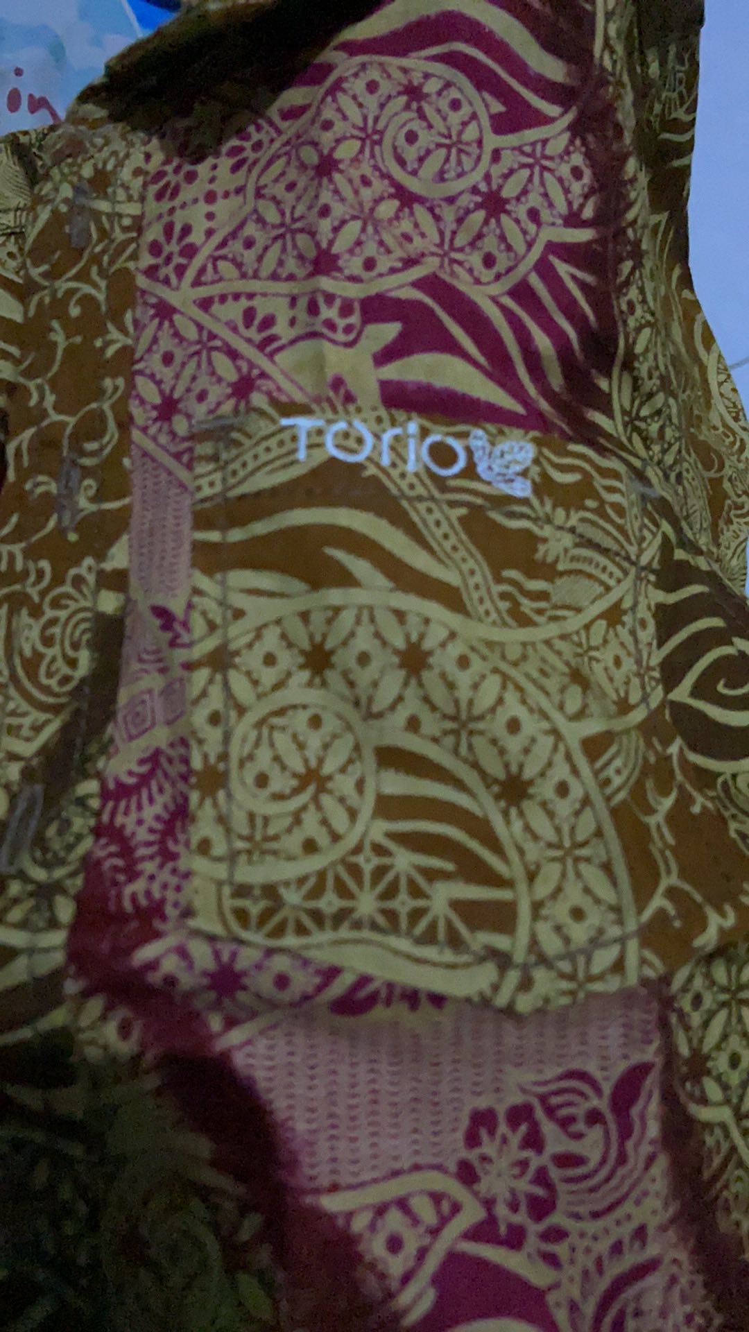 Torio Indonesian Smart Casual Gold Batik - Kemeja Batik Anak Laki-laki