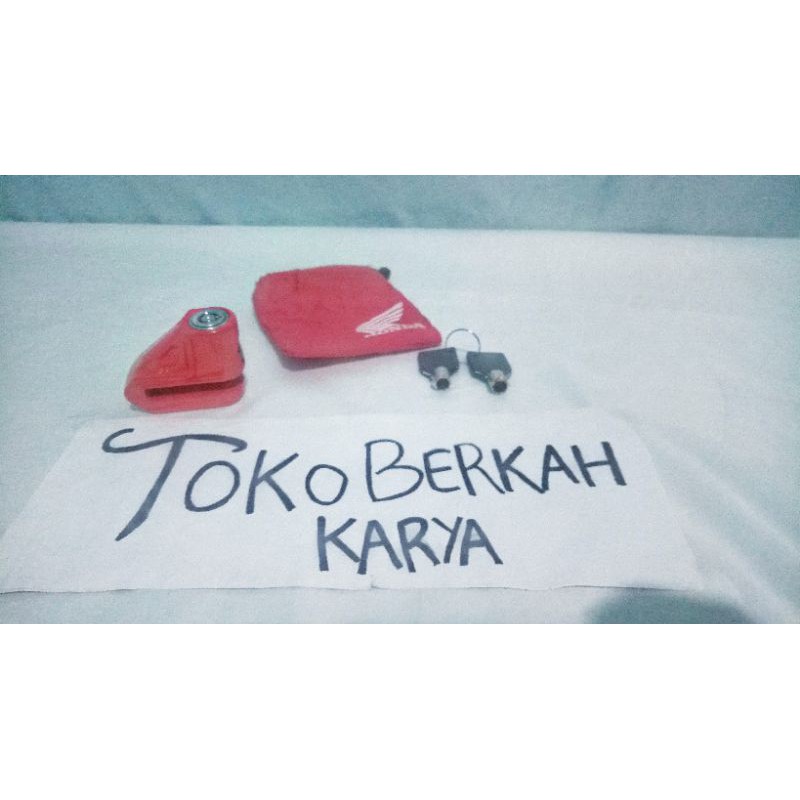 Kunci gembok Cakram Honda AHM