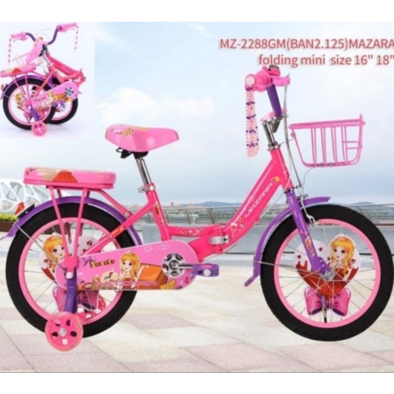 SEPEDA LIPAT ANAK MAZARA BY PACIFIC 18 INCH