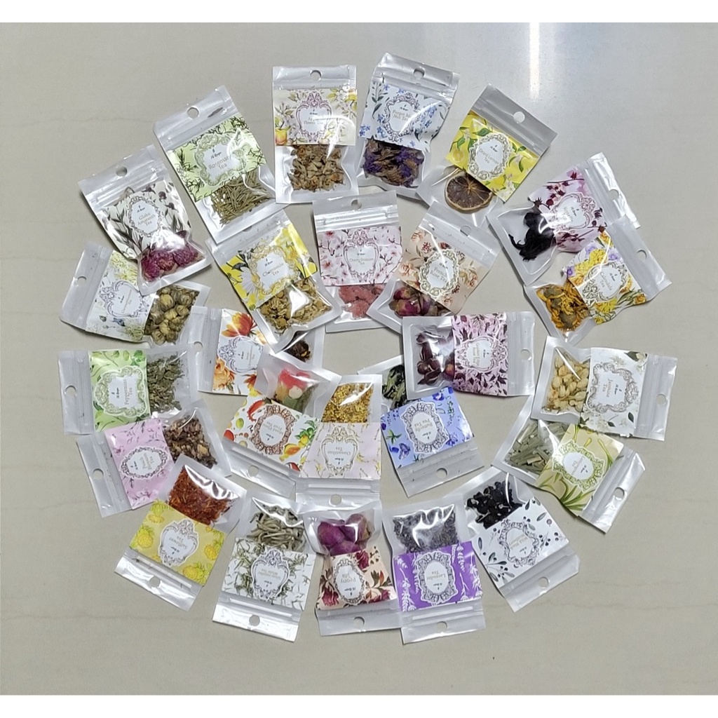 

FLOWER TEA MINI SIZE / TEH BUNGA UKURAN MINI (4-8 GRAM)