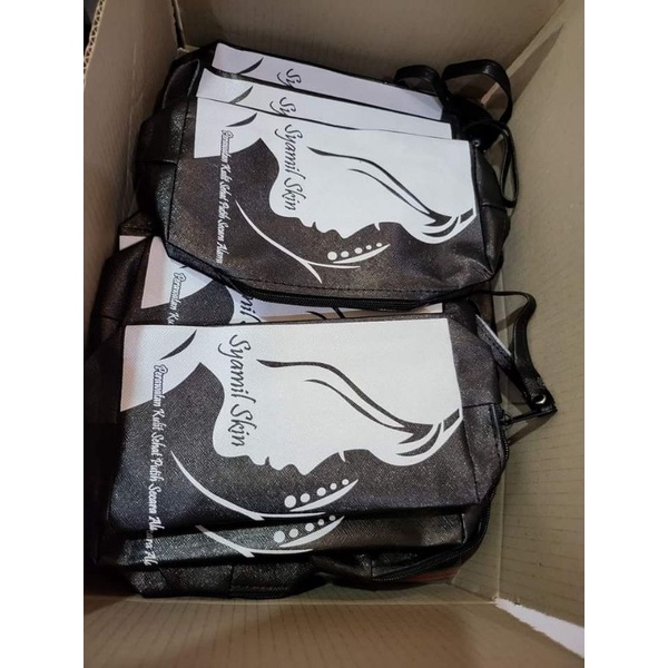 tas pouch Syamil skin||Syamil skincare||agen Syamil