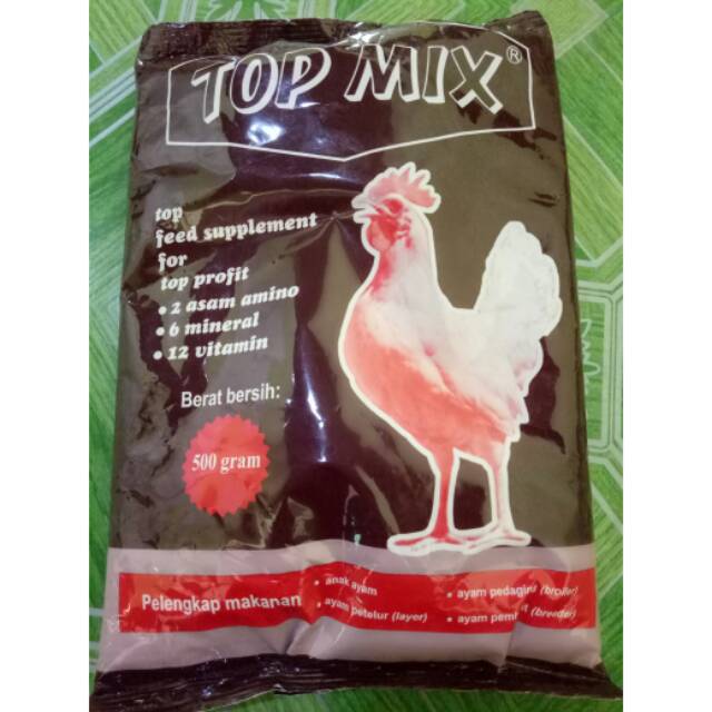 

Top Mix Mineral ayam performa ayam sehat