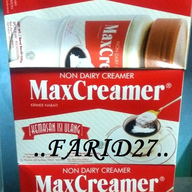 

ge01fgf Max Creamer 500Gr Primer Bubuk Ds20X11