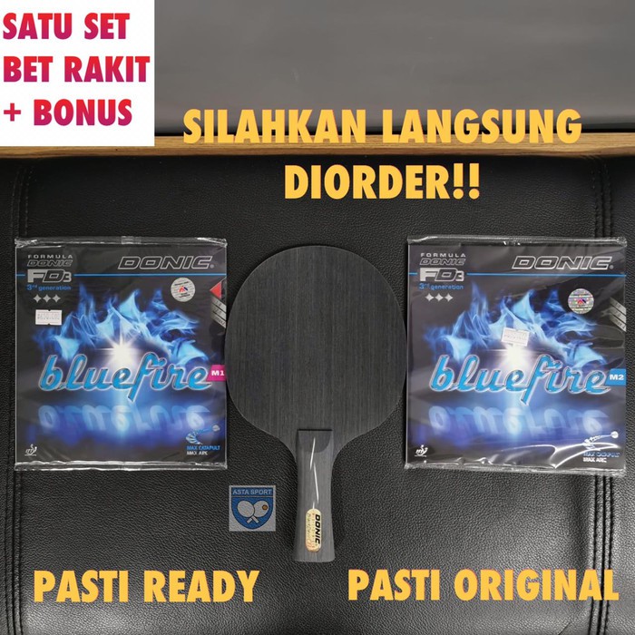 Bat Pingpong Donic Black Devil Profesional Set