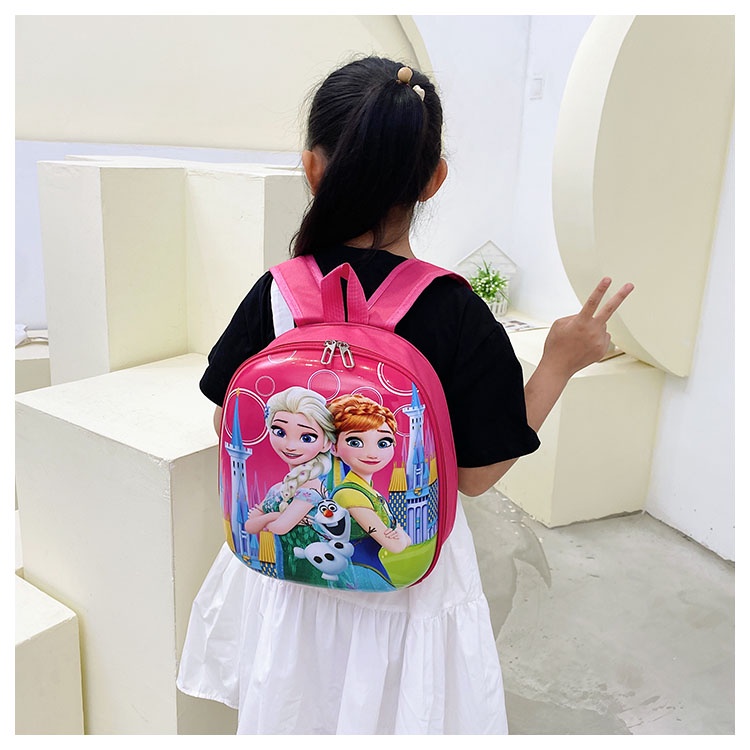 Khatin Tas Ransel Anak / Tas Anak lucu / Tas Karakter / Tas Motif Elsa / LOL / Ultraman - 469