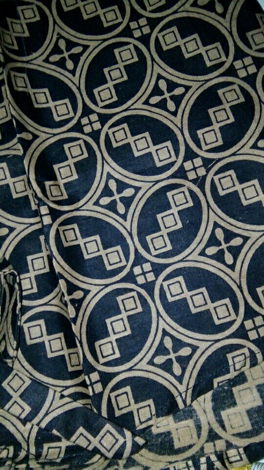Batik Tunik Shibori Jumputan Terbaru All Size 106cm / Hrb026 Yelbor Navbor / Biru Putih / Original..