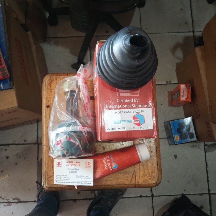 As roda/CV joint bagian luar Camry New ACV40 2500cc ASV50 2013 ke atas