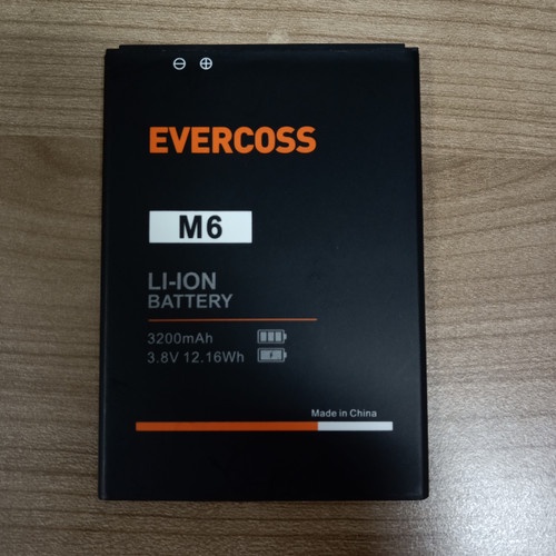Baterai Original Evercoss M6 Original Baterai Bonus obeng