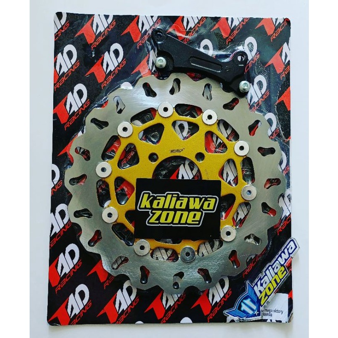 disc piringan cakram TAD Racing model daytona 260mm plus bracket