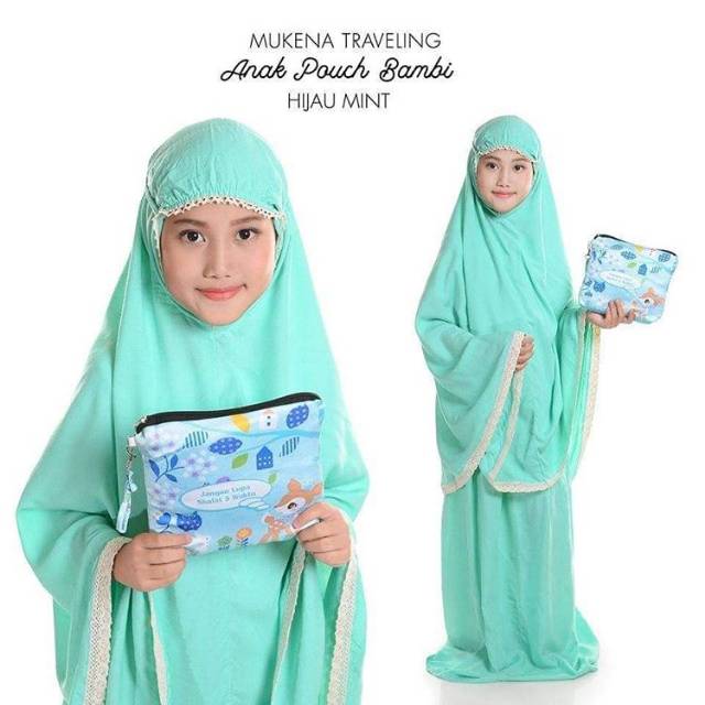 Mukena traveling Mukena traveling Anak MukenaTerbaru Mukena Renda Mukena anak polos Mukena kado