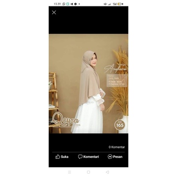 Hijab  andhara jumbo✅COD✅qeysa hijab✅