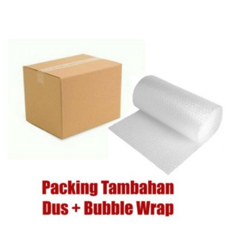 

Tambahan Kardus dan Bubble Wrap