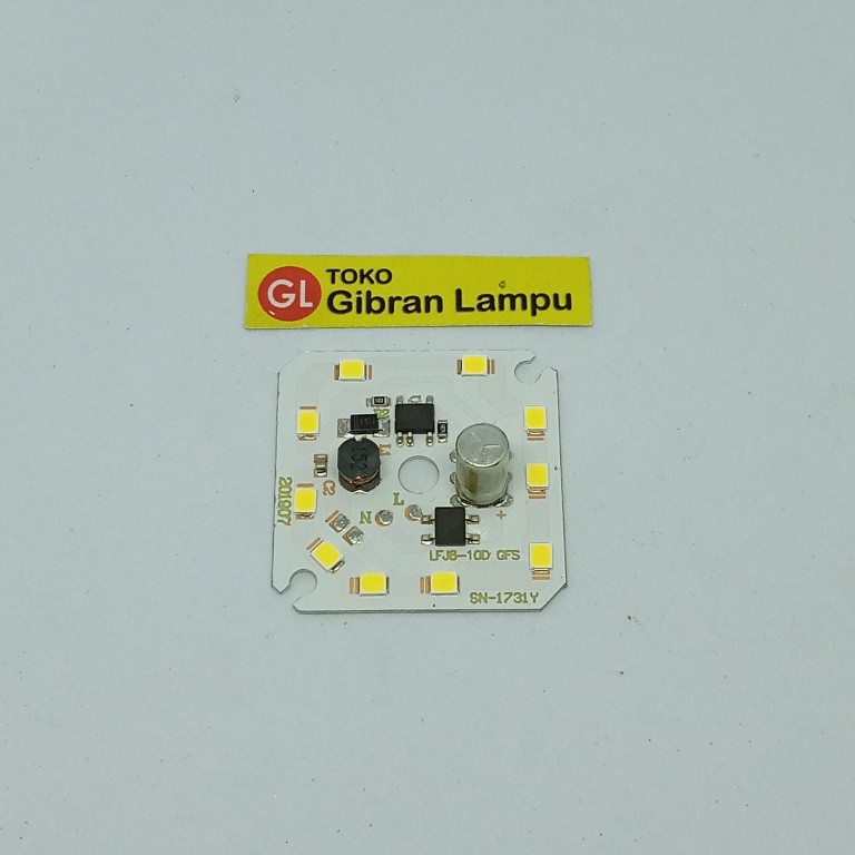 PCB Mata Lampu LED 9w Tanpa Driver - 9 Watt Langsung 220V (SE)
