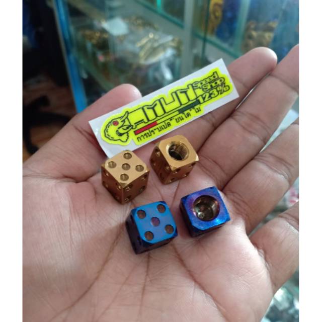 Tutup pentil probolt dadu