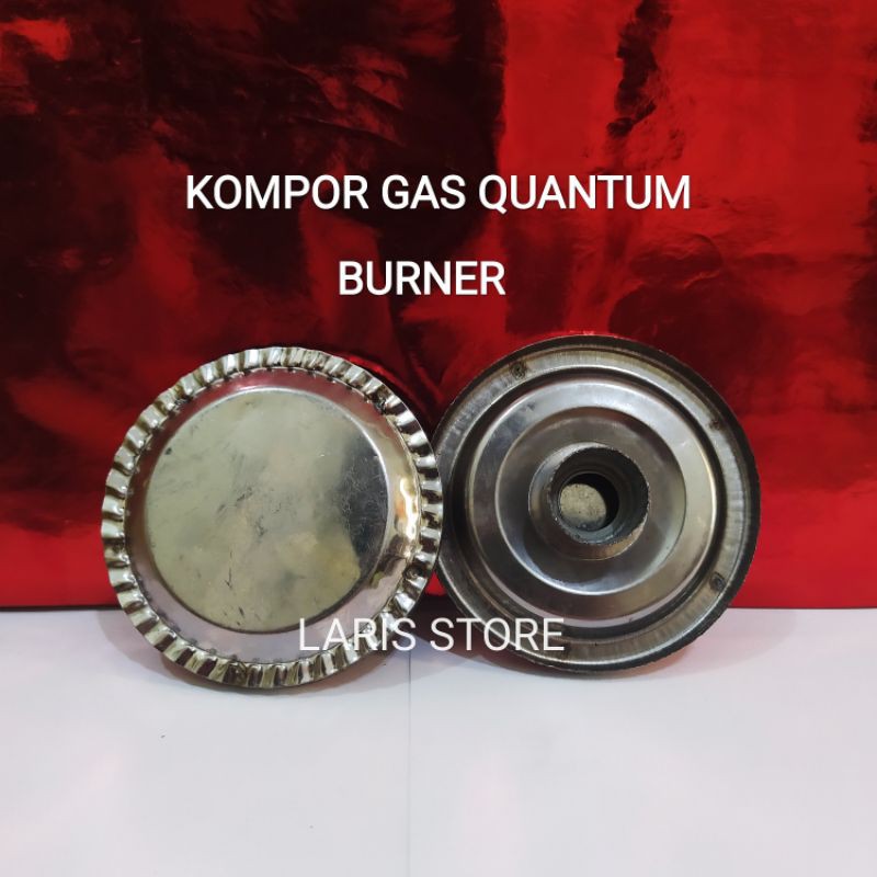 Burner Kompor Gas Quantum / Burner Bulat Putih