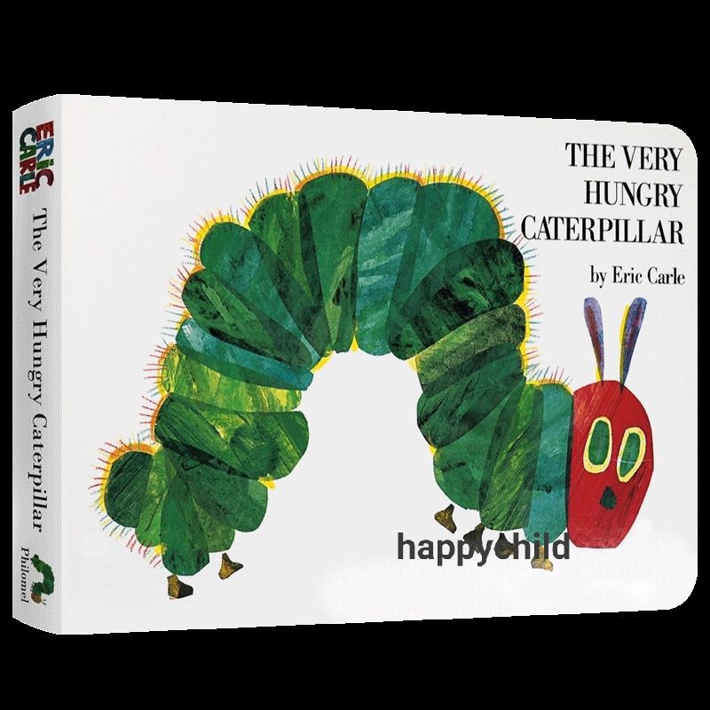 original the very hungry Caterpillar eric carle/board book/buku import/buku anak/happychild