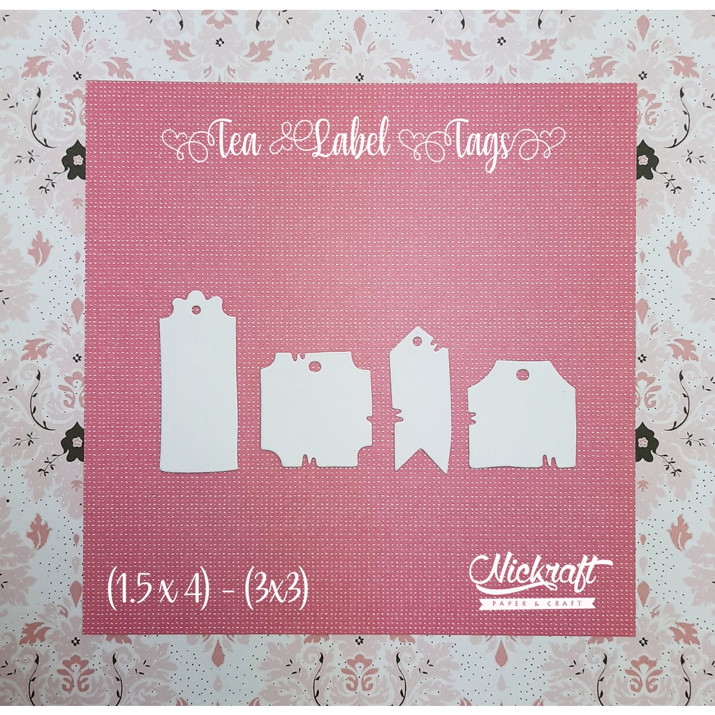 

TEA LABEL TAG - BAHAN SCRAPBOOK LABEL KECIL KARTU UCAPAN MINI HAMPERS