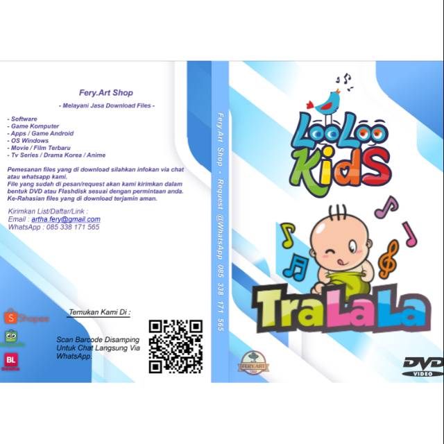 Loloo Kids Lagu Anak Bahasa Inggris Dvd Anak Shopee Indonesia