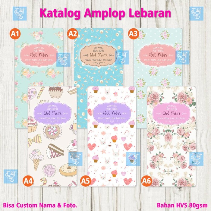 

[COD] Amplop lebaran angpao lebaran shabby - isi 10 KODE H12
