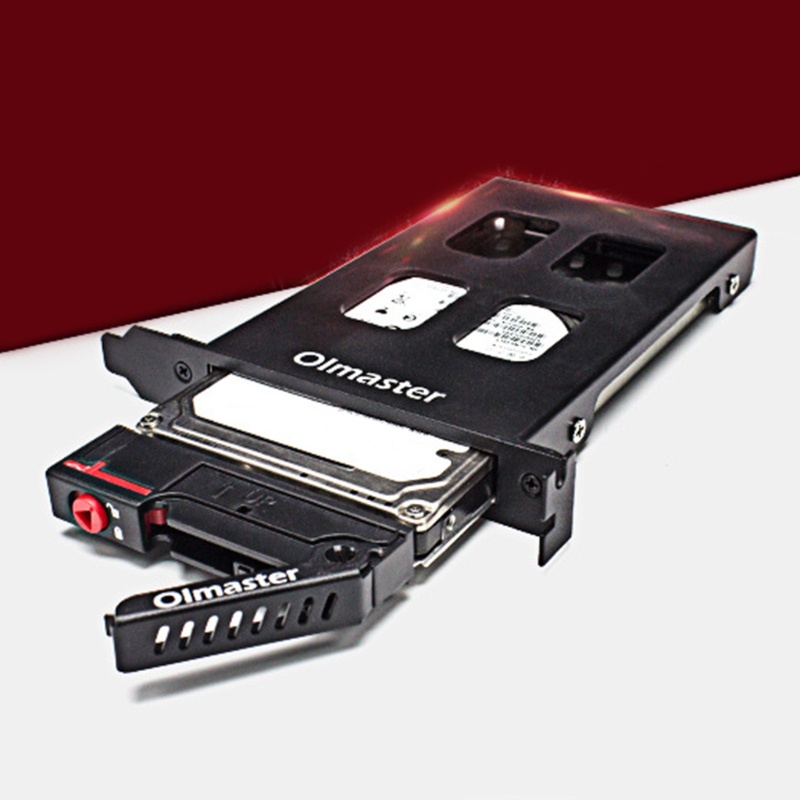 Btsg Olmaster MR-9100 HDD Hard Disk Box Hard Disk Adaptor Bracket Standard 2.5 Inch PCI Untuk Case HDD/SSD