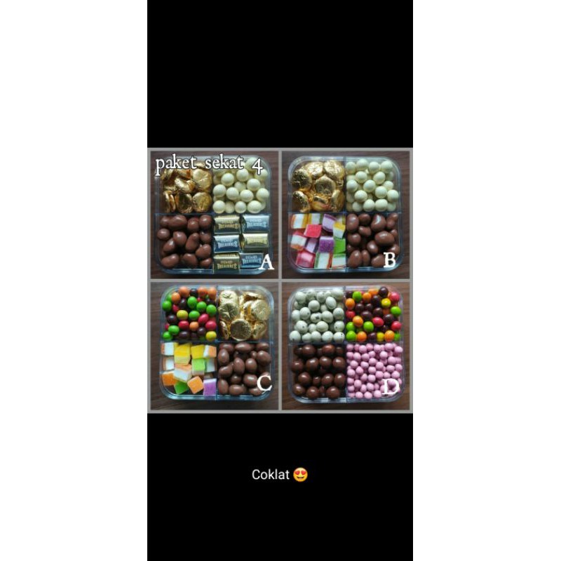 

Paket coklat sekat 4