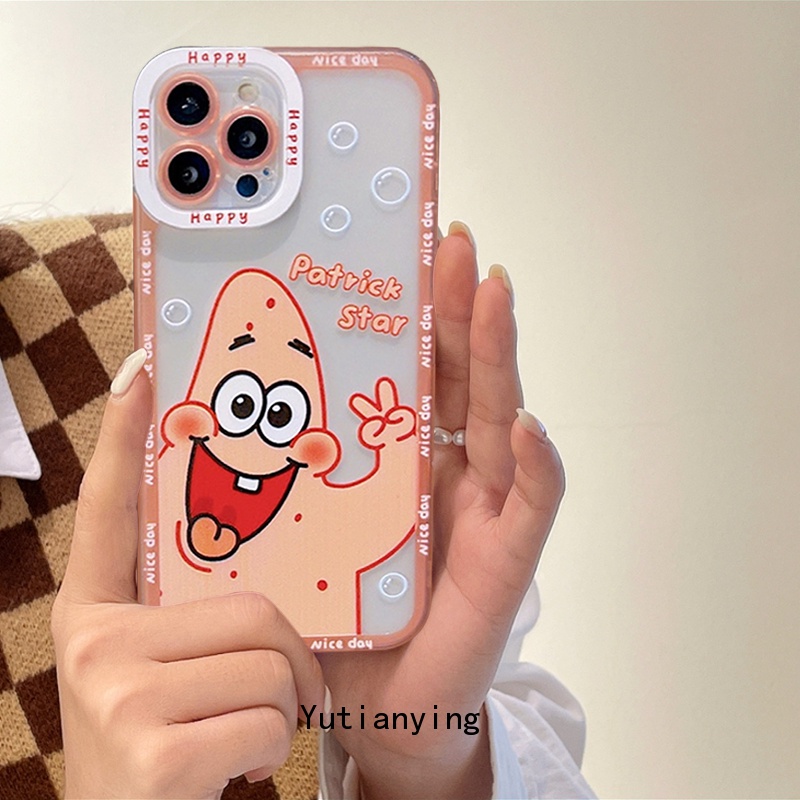 Soft Case Tpu Motif SpongeBob Nfc Untuk Xiaomi Redmi 9A 10A 9 9T 10 9C Note 8 9 10S 10 Pro Poco M3 X3 Pro