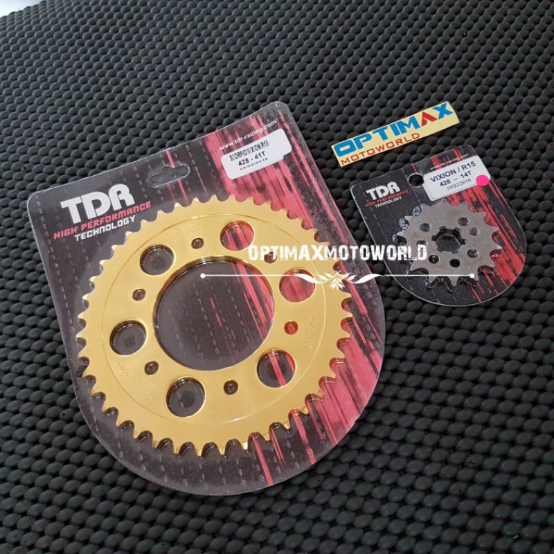 Paket Gear vixion r15 TDR Original