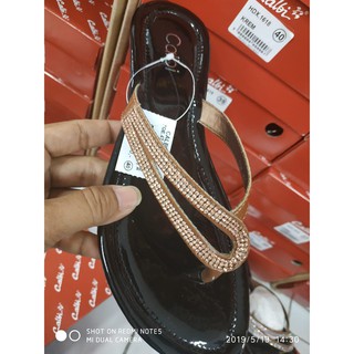  Sandal  jepit wanita  permata sz 36 40 merk  Calbi  Shopee 