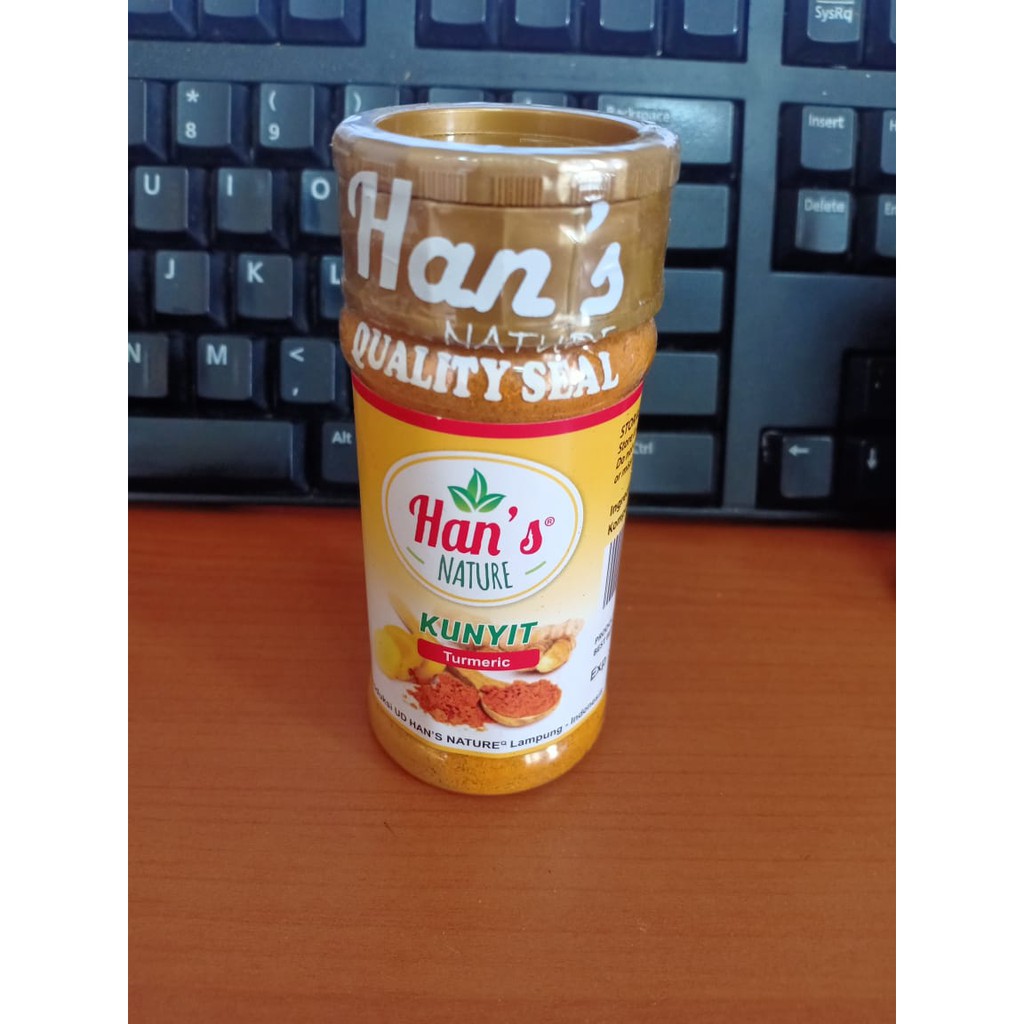 

Han's NATURE TURMERIC/ KUNYIT 100% ASLI 55 gr